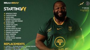Springboks Name 34-Man Squad — Five Uncapped Players Get Their Chance