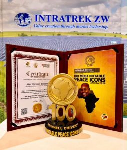 Zimbabwe’s Sir Wicknell Chivayo Named Among 100 Most Notable Peace Icons in Africa 2026